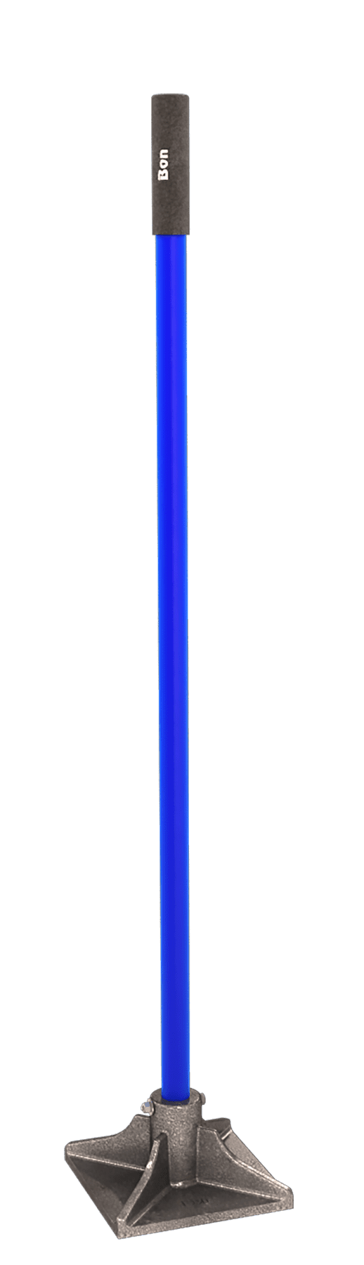 Bon 22802 Cast Head Dirt Tamper With Bolted Steel Handle, 10Inch X 10Inch