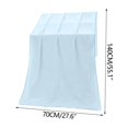 thumbnail image 3 of Mecorevxz Oversized Bath Towels,70 x 140 cm Extra Large Highly Absorbent Towels for Adults Home Beach (Blue), 3 of 6