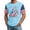 Light Blue&10F0526, variant on 1776-2026 250th Anniversary USA Shirt Flag Print Short Sleeve 4th of July Tee Shirts for Men Freedom Patriotic Shirts for Men Blue L