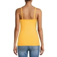 thumbnail image 3 of No Boundaries Ribbed Cami Top, 5-Pack, Women's XXS-XXL, 3 of 5