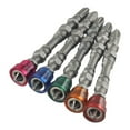 thumbnail image 5 of 5x/kit Colored Magnetic Coil Screwdriver Set Extractor Remover Cross-Drill-Bit, 5 of 7