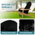 thumbnail image 3 of HioHa Adirondack Chair Cushion Set of 2, 49x20 Inch Waterproof UV-Protected Outdoor Patio Cushion, 3 of 8