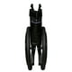 thumbnail image 5 of Silla De Ruedas Todo Terreno Resistente Ligera Neumática Color Negro Plegable, 5 of 6