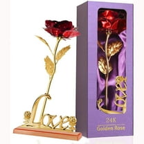 Moocorvic Mothers Day Gifts Artificial Flowers Rose Bouquet Butterfly Orchid Silk,Gifts for Mom,Dad Gifts,Valentines Day Decorations