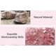 thumbnail image 4 of Natural Rose Quartz Face Jade Mask Eyes Massager Pink Jade Sleep Eye Mask Cold Therapy Facial Spa Anti Aging Puffiness Blindfold Zekai, 4 of 5
