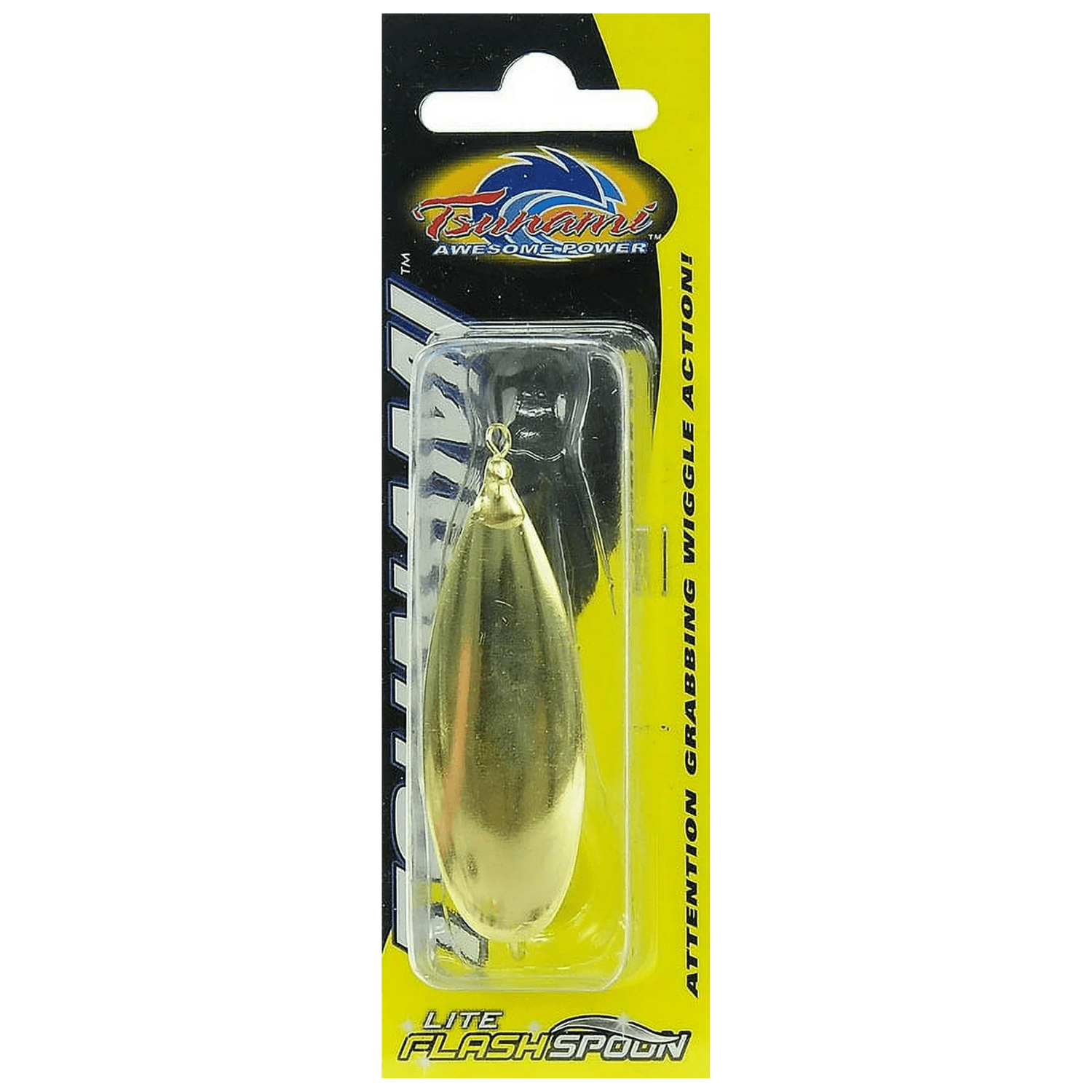 (3 pack) Tsunami Lite Flash Spoon Fishing Lure 1/2 oz. – Gold