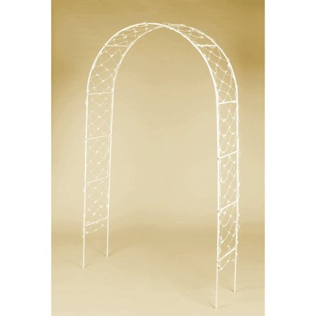 White Wedding Arch 96in