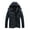 Dark Blue, variant on XMMSWDLA Tops for Men Autumn And Winter Leisure Thickening Plus Fluff Liner Cotton Jacket