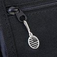 thumbnail image 3 of Subdued Reverse American USA Flag Black White Military Tactical Antiqued Oval Charm Clothes Purse Suitcase Backpack Zipper Pull Aid, 3 of 3