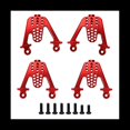 thumbnail image 3 of Amortiguador Trasero y Amortiguador Delantero de 4 Piezas para SCX10 RC Climbing Car Amortiguador para 1/10 SCX10 RC Car Titanium, 3 of 5