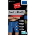 thumbnail image 2 of Mens ComfortFlex Fit Long Leg Boxer Brief, 3 Pack, 2 of 3