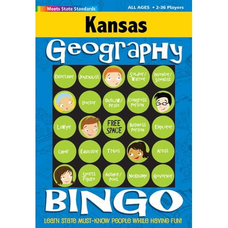 Kansas Experience: Kansas Geography Bingo (Hardcover)