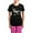 With Pink Pant, variant on CafePress - Schnauzer Mom Pajamas - Women's Short Sleeve Print T-Shirt and Pants Dark Cotton Pajama Set