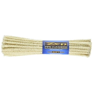 DEL Hard Bristle Pipe Cleaners - 135 Count (3 Bundles), Yellow, For Cleaning & Repair
