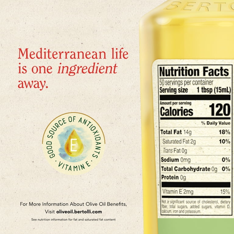 Bertolli, Olive Oil, 25.4 oz, Extra Light Taste, High Smoke Point
