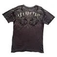 thumbnail image 4 of Camiseta con estampado de calavera para hombre, camisa Harajuku de cuello redondo de gran tamaño, Tops de manga corta, ropa gótica de calle, 2000, 4 of 5