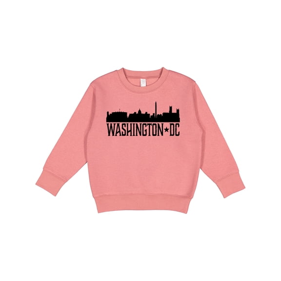 Inktastic Washington Dc City Skyline Toddler Sweatshirt