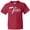 Red, variant on Inktastic Be Kind with Heart Ribbon in White Text Youth T-Shirt
