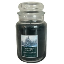 Yankee Candle SNOW COVERED FOREST Large Single Wick Original Jar Candle 22oz