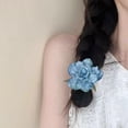 thumbnail image 3 of mdesiwst Hairpin Realistic Flowers Decor Secure Grip Lightweight Hair Clip Side Bang Hair Pin Vacation Style Hair Accessory, 3 of 8