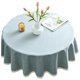 thumbnail image 1 of Manteles impermeables de microfibra, manteles redondos para tela decorativa exterior e interior, 1 of 5