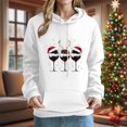 thumbnail image 2 of LEBONYARD Women's Trendy Hooded Drawstring Christmas Printed Pocket Front Sweatshirts Casual Long Sleeve Loose Warm Fit Regular Christmas Sweatshirts, 2 of 5