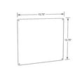 thumbnail image 3 of Metal Magnetic Board Panel for Pegboard or Wall Mount 15.75"L x 13.75"H, 2-Pack, 3 of 5