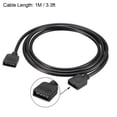 thumbnail image 2 of Uxcell 1M Female to Female 3 Pin ARGB Splitter Cable for 5050 3528 LED, 2 of 5