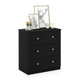 thumbnail image 3 of Furinno Tidur Simple Design 3-Drawer Dresser, Americano, 3 of 6
