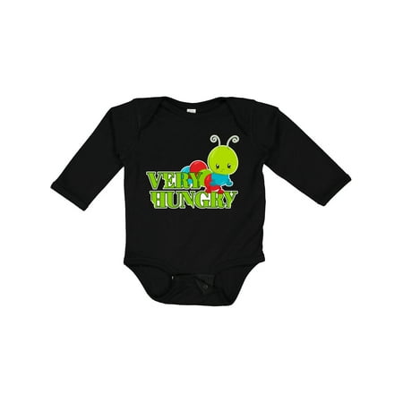 

Inktastic Very Hungry Gift Baby Boy or Baby Girl Long Sleeve Bodysuit
