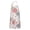 Pioneer Flower Floral-1, variant on Pioneer Flower Floral Print Pattern Apron for Women and Men, Cotton Linen Waterproof with Pockets, Adjustable, 33x27 Inch for Kitchen, Gardening, BBQ, Salon
