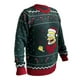 thumbnail image 3 of Suéter The Simpsons Navideño para Hombre Talla CH Color Verde, 3 of 4