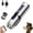 Silver, variant on Pocket Rechargeable EDC Flashlight: 500 Lumens Mini Keychain Light with Fire Starter & Window Breake, C Interface - Magnetic Base, for Camping, Everyday Carry