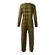 thumbnail image 4 of Navidad hombre papá rayas impresión manga larga mono familia ropa pijamas Fridja  nalpqowj504, 4 of 7