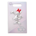 thumbnail image 2 of Disney 100 Years of Wonder Celebration Minnie 3D Pin New with Card, 2 of 2