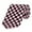 Checkered Pink, variant on 3-Inch Fashion Party Tie - Rainbow