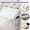 White-Short:20", variant on Mattress Wedge Pillow, Back Support Pillow for Reading, Bed Gap Filler to Fill the Space Between Bed End and Wall(Gray)