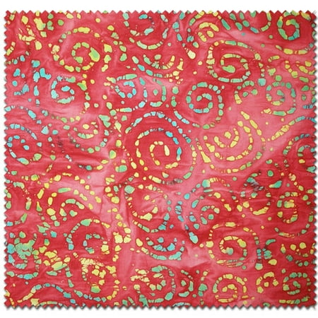 batik fabric swirl