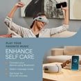 thumbnail image 6 of LifePro Eye Massager - Headache Relief Device - Smart Eye Massager for Migraines with Heat, Vibration and Bluetooth Music (Gray), 6 of 7