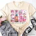 thumbnail image 6 of Nurse Life T-Shirt, White and Natural Medical Essentials Tee for Coquette Nurses, 6 of 8