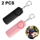 thumbnail image 1 of 2 piezas de anillo de alarma anti-lobo - negro + rosa Xemadio 221334-1, 1 of 9