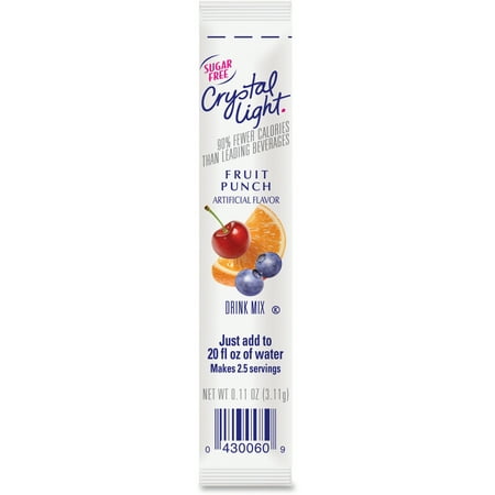 UPC 043000000069 product image for Crystal Light  KRF00006  On-The-Go Fruit Punch Mix Sticks  30 / Box | upcitemdb.com