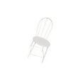 thumbnail image 4 of fastboy Simulation 1/6 Scale Dollhouse Mini Model Metal Dinning Chair White, 4 of 9