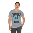 thumbnail image 5 of DJH Apparel | Women's Sports Is A Real Thing Swimming Unisex Tshirt, 5 of 8