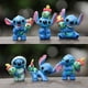 thumbnail image 2 of 6 unids/set Disney Anime Lilo y Stitch figuras juguetes encantador Stitch mano con Scrump modelo juguetes de decoración, 2 of 4