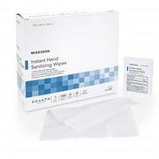 McKesson Instant Hand Sanitizing Wipes, 70% Strength, 1000 Count