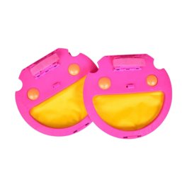 Jeu De Balles à Lancer Et Attraper Pour Enfants - Raquettes De Paume Balles Cibles Jouets Interactifs Pour Maternelle Equipement Sportif Jaune Et Rouge 95091292