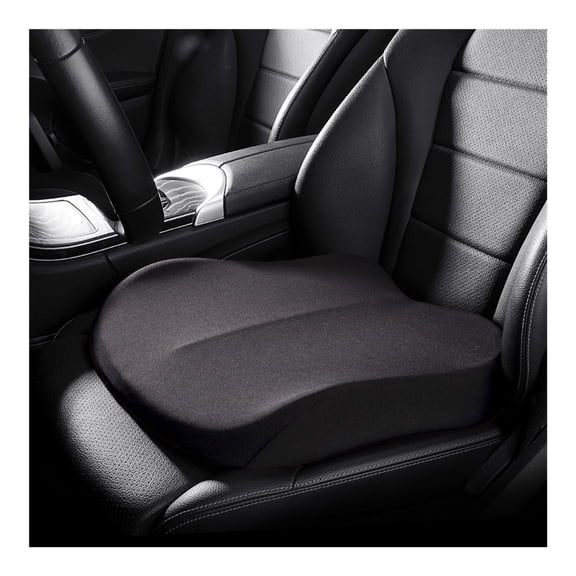 Adult Booster Car Seat Cushion, Car Seat Driver Height Boosts Mat, Non-Slip Auto Booster Seat Cushion, Wedge Memories Foam Pad for Driving Seat, 16.73*Inch