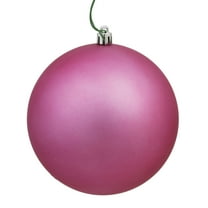 Vickerman 2.75" Mauve Matte Ball Ornament, 12 per Bag