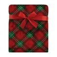 thumbnail image 4 of Hudson Baby Infant Girls Plush Blanket with Security Blanket, Mrs. Claus, One Size, 4 of 4